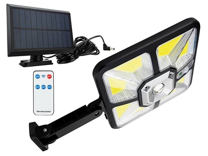 Lampa uliczna solarna 150W + kabel 5m