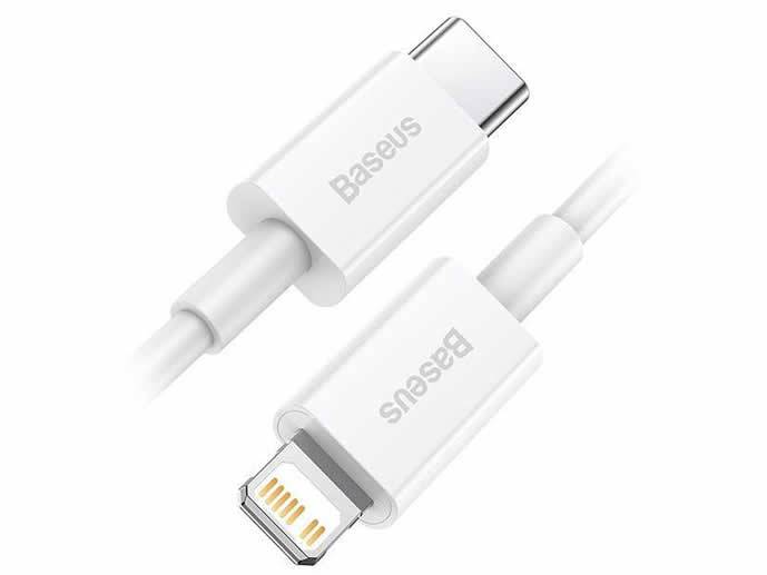 Kabel USB-C 2m białyi iphone