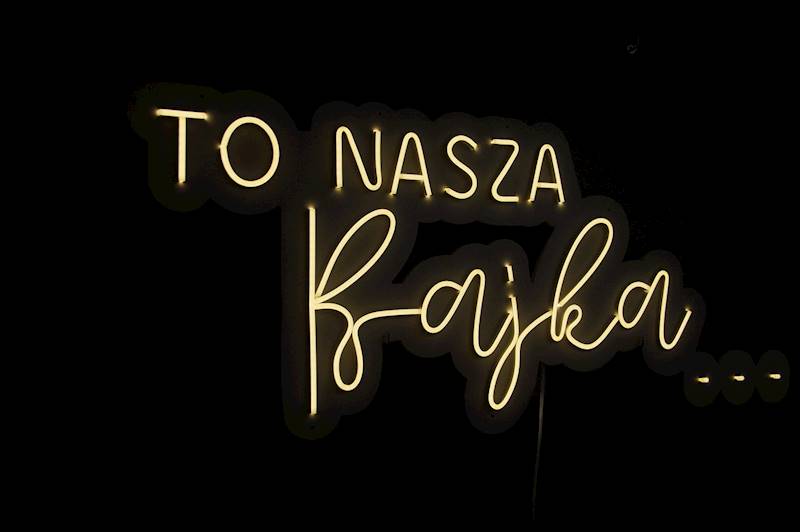 neon TO NASZA Bajka 90x38cm