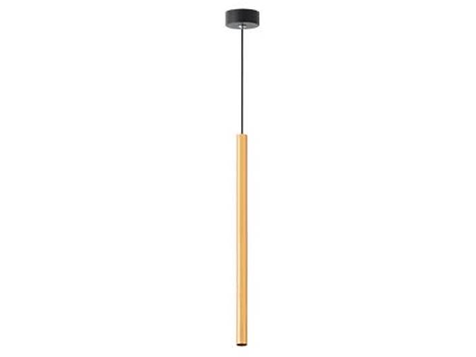Lampa wisząca Piero G9 czarny kabel złota