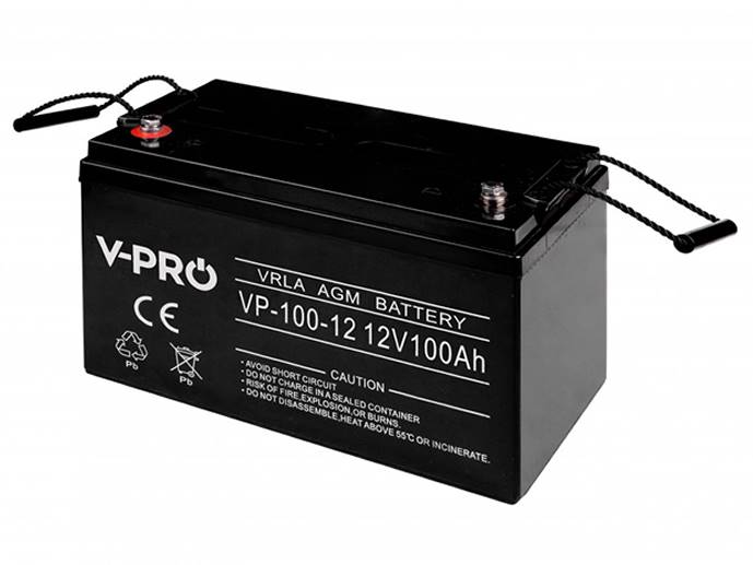Akumulator żelowy AGM 12V 100Ah VPRO