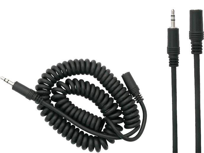 Przedłużacz JACK 3,5mm 5m skręcany