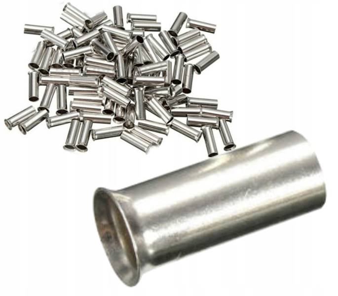 Tulejka zaciskowa nieizolowana 2,5mm długość 10mm