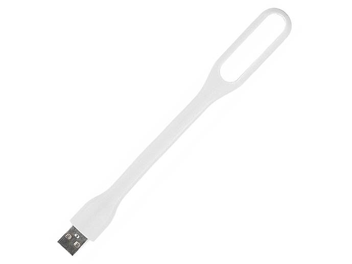 Lampka LED mini USB biała giętka