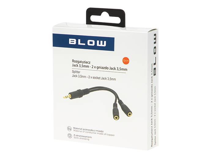 Rozgał.Jack 3,5mm -2xRCA