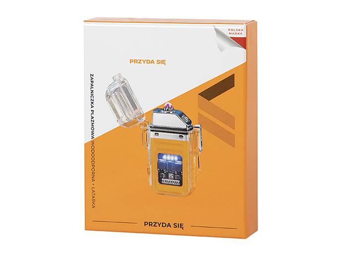 zapalniczka plazmowa wodoodporna USB+ latarka
