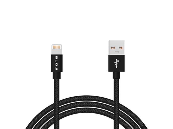Przyłącze USB A - iPhone 1.0 plecionka 