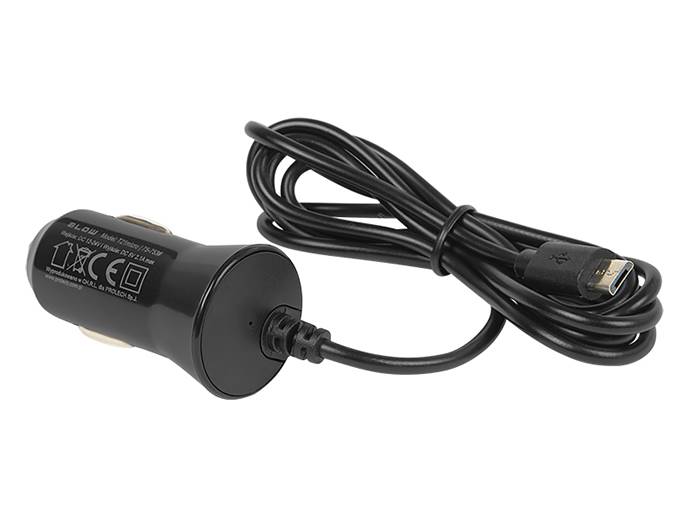 Ładowarka samochodowa 5V 2.1A micro USB 