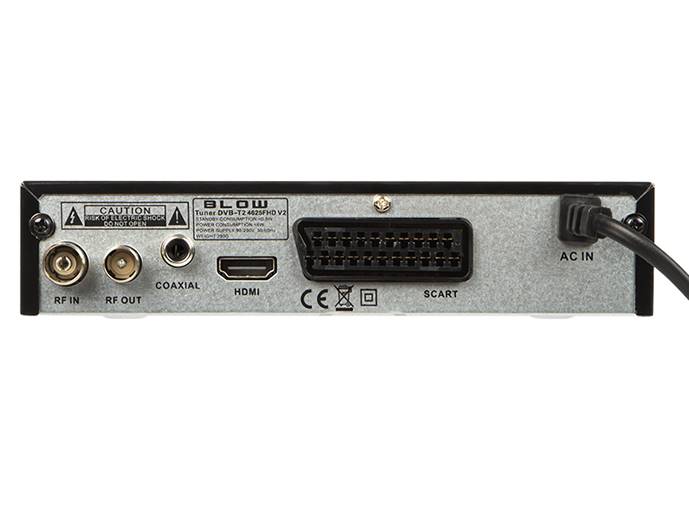 Tuner dekoder DVB-T2 BLOW 4625FHD H.265