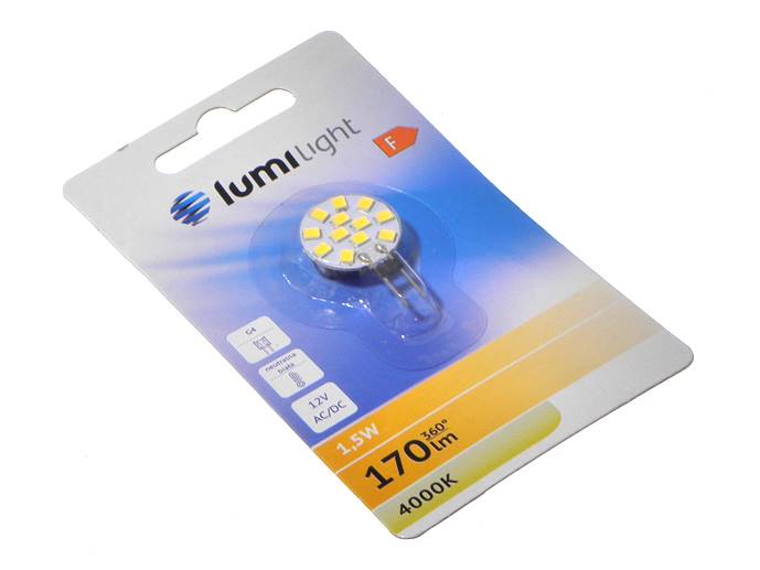 Żarówka LEd G4 1,5W b.dzienny