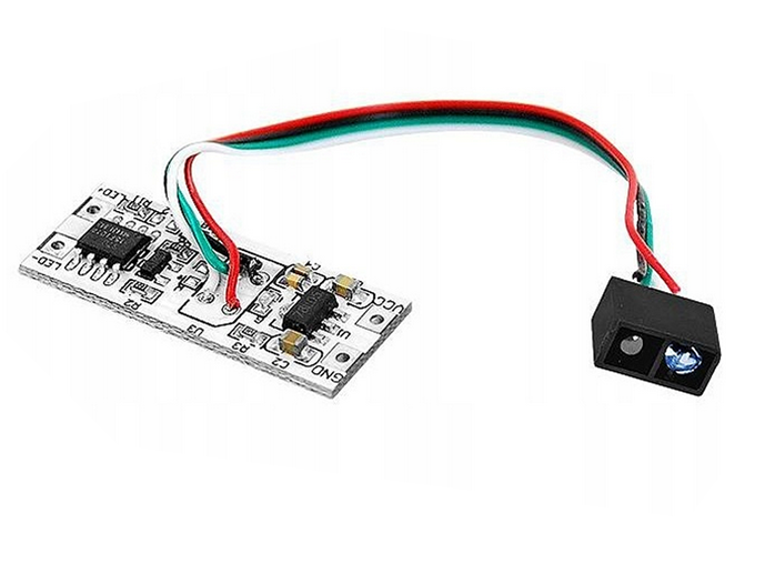 Włącznik LED meblowy IR 36W DO PROFILI z kablem