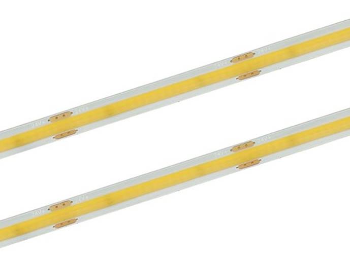 Taśma COB 24V 4.9W/m IP67 biały dzienny