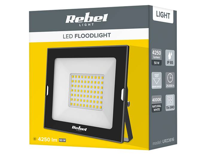 Naświetlacz LED 50W b.dzienny