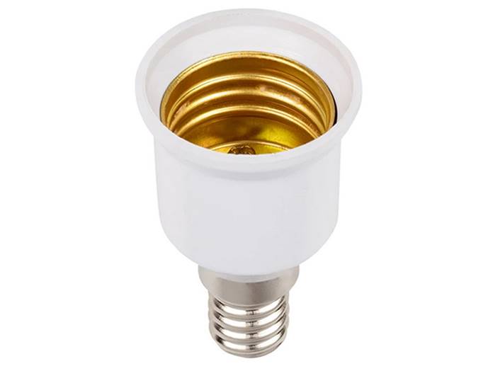 Adapter przejściówka E14/E27