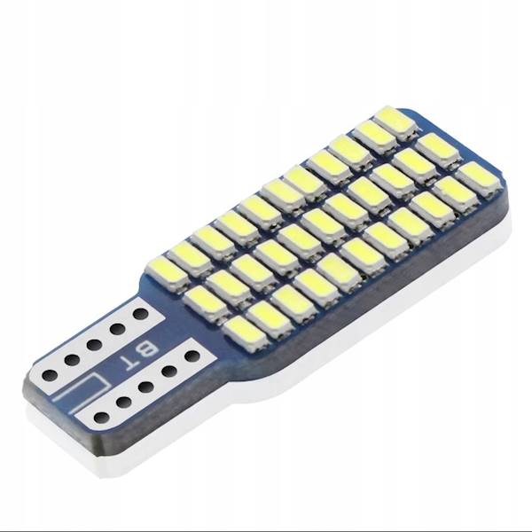 Żarówka led T10 33SMD CANBUS stabiliz jednostronna
