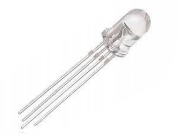 Dioda LED 5mm RGB 4 piny Wspólna Katoda -