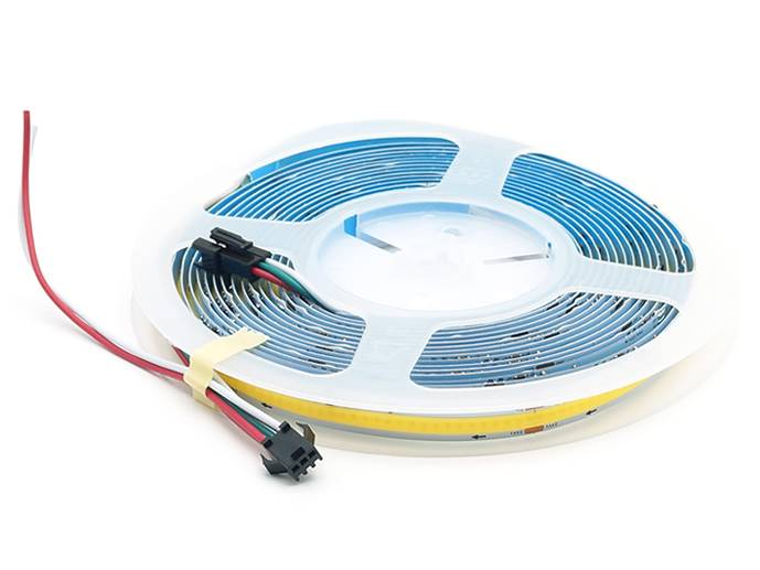 Taśma COB  LED cyfrowa b.ciepła 1m