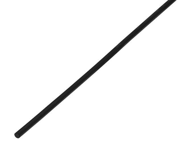 N.rurka termokurczliwa 4,00mm 1m czarna