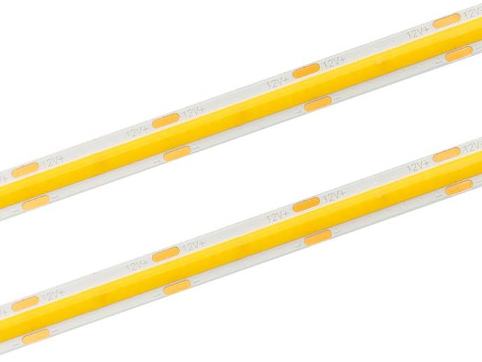 Taśma LED COB 4,9w/m 12V b.zimny 1m
