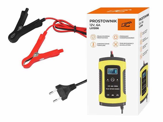 Ładowarka prostownik LTC 12V 6A 