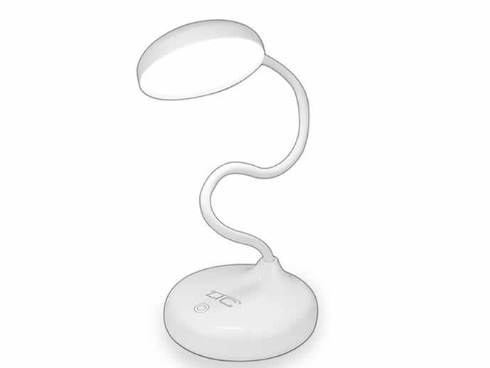 Lampka biurkowa akumulatorowa 6W biała