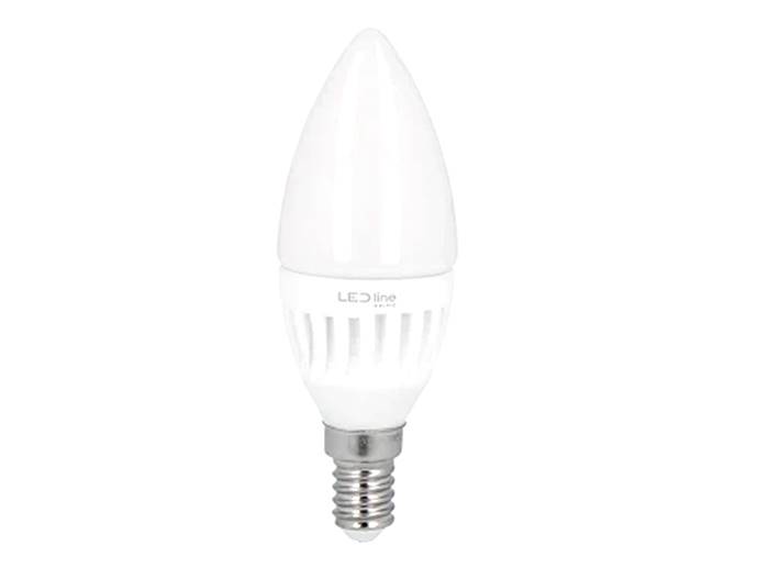 Żarówka LEd E14 7W 1000lm b.ciepła świeca