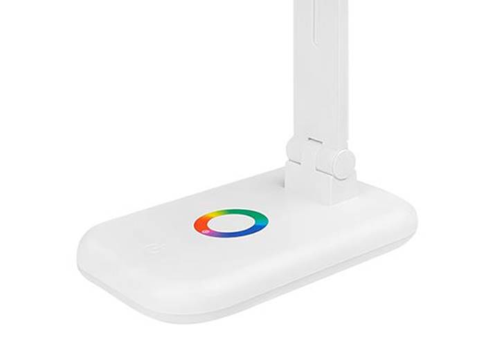 Lampka biurkowa Alma LED RGB+CCT 12W biała