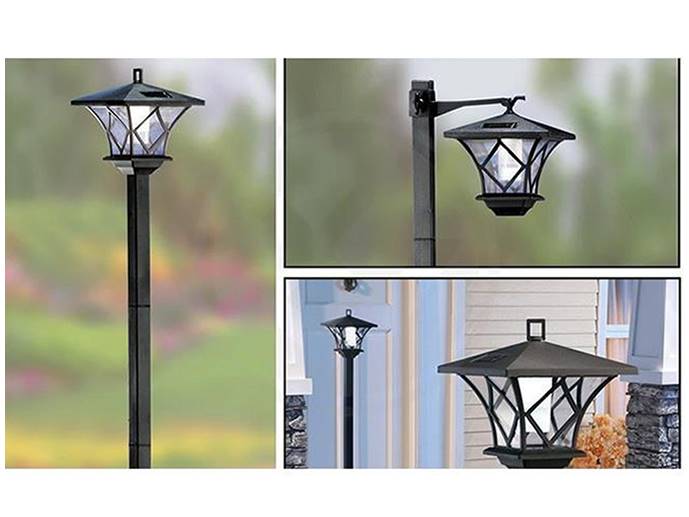 Lampa solarna ogrodowa 153cm