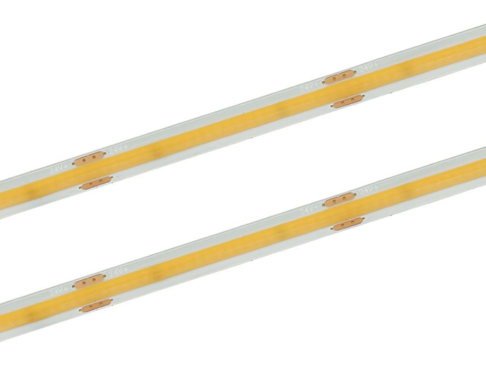 Taśma LED COB 24v IP67 4,9W/M b.ciepły