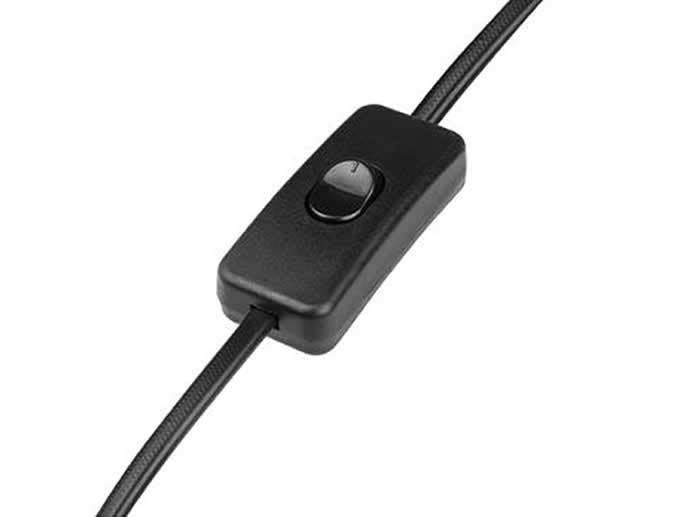 Lampa podłogowa Lena xE27 czarna