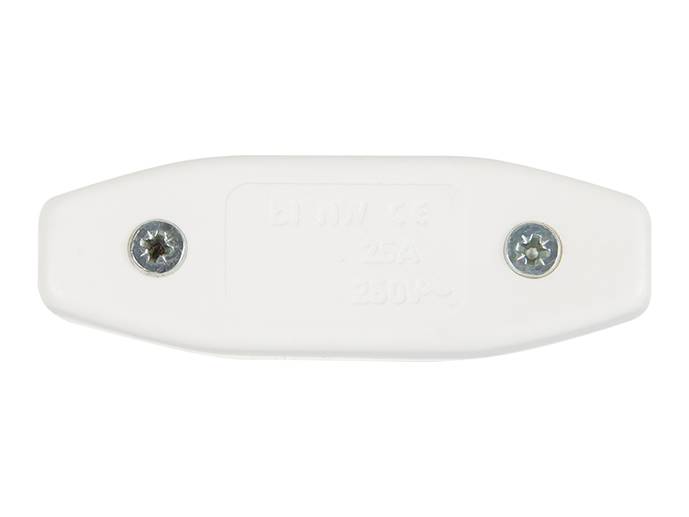 ZŁĄCZE  PRZEŁĄCZNIK PRZELOTOWY BIAŁY 2,5A/250V