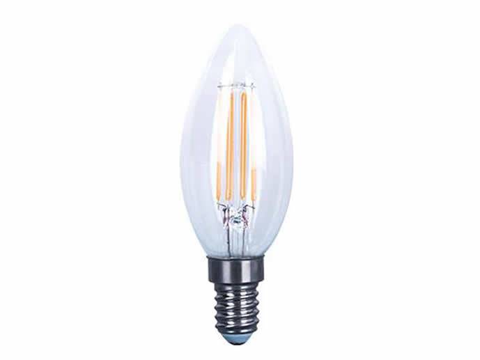 Żarówka LED E14 8W b.dzienny filament świeca