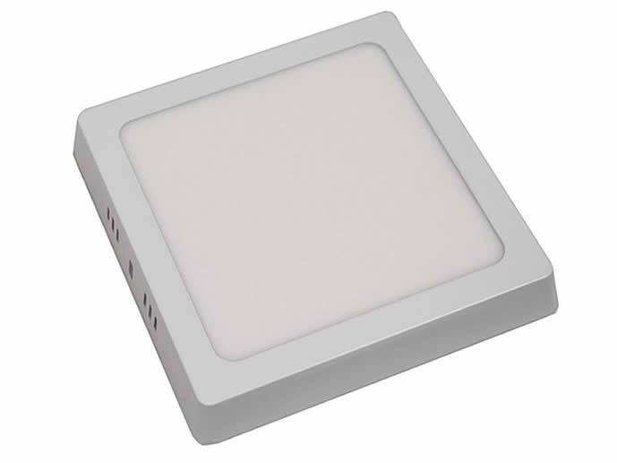 Panel LED natynk. kwadrat 12W b.ciepły