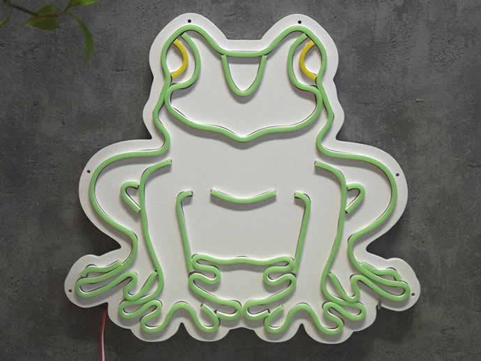 neon Żaba 40x37cm 