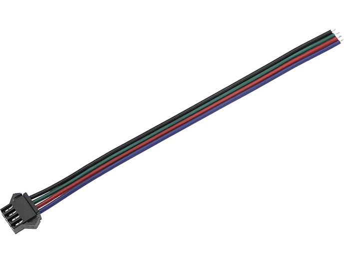 ZŁĄCZE DO TAŚMY LED RGB Wtyk z przewodami
