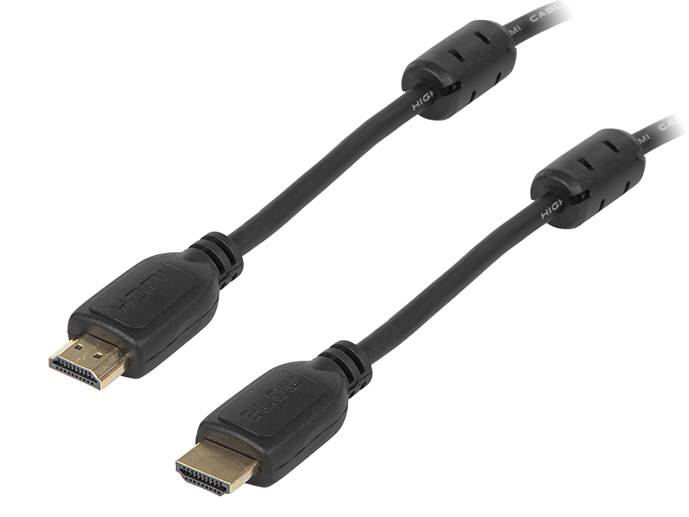 Przyłącze HDMI-HDMI 3m zawieszka + filtry