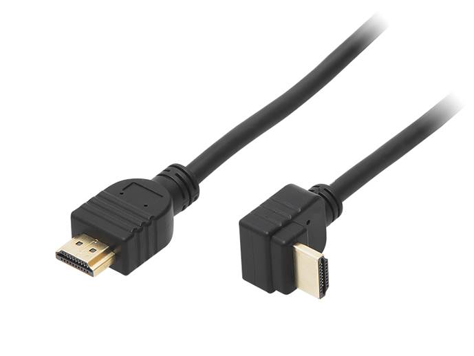 Przyłącze HDMI-HDMI Classic kątowe 3m