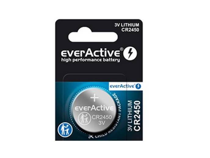 Bateria litowa CR2450 EverActive 1szt