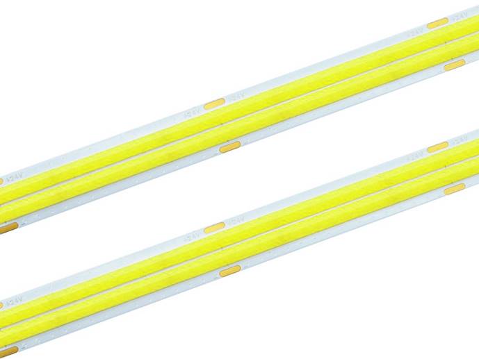 Taśma COB 24V 18W/1m biały zimny 12mm 1m