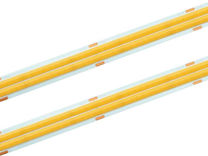 Taśma LED Cob 24V 18w/m biały ciepły 1m