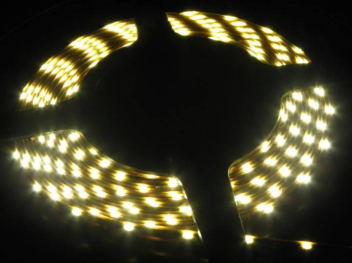 TAŚMA LED60 SMD BOCZNA ROLKA 5m IP33  BIAŁA CIEPŁA