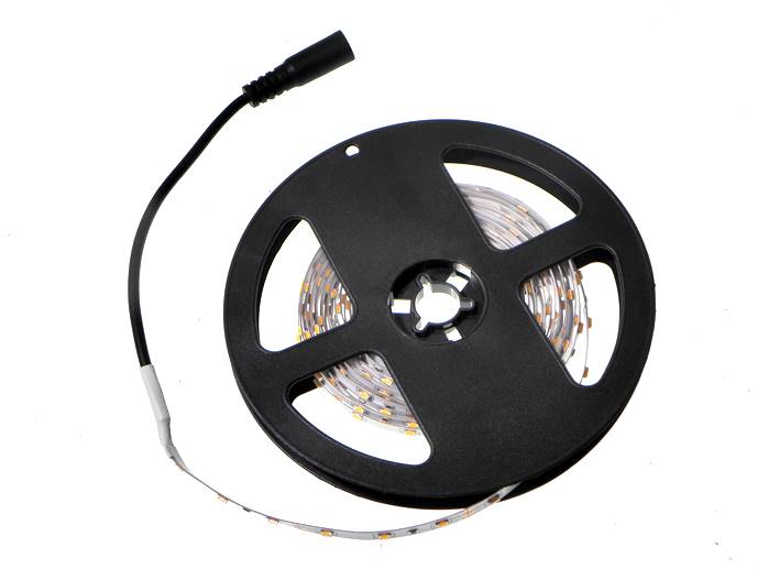 TAŚMA LED60 SMD BOCZNA ROLKA 5m IP33  BIAŁA CIEPŁA