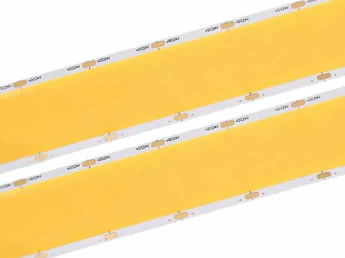 Taśma LEd COB 24V 27w/m 30mm b.dzienny 1m
