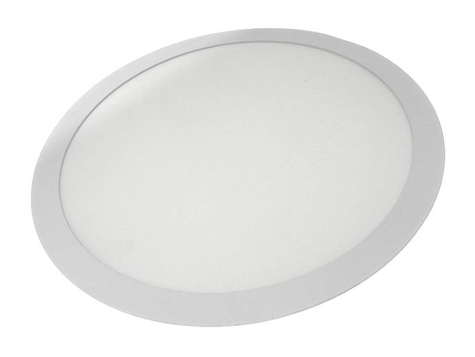 Panel LED okrągły wpuszczany 24w b.zimny PROMA