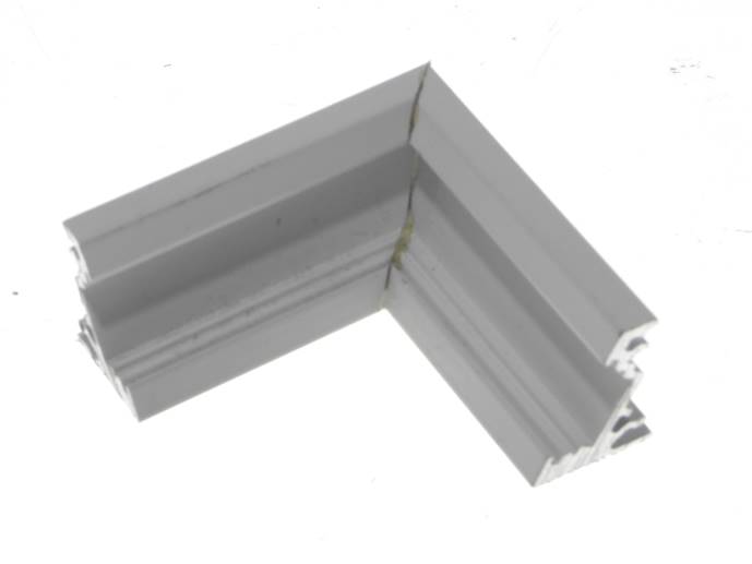 Profil do LED CORNER łącznik kąt 60 biały wewnetrz