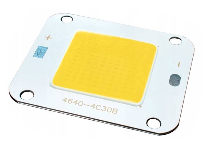 SMD do reflektora płaski 50W biały  CIEPŁY