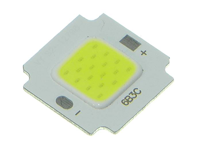 SMD do reflektora płaski 10W zimny