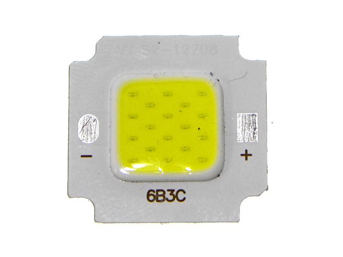SMD do reflektora płaski 10W zimny