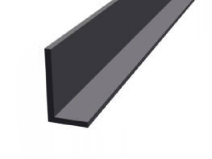 Profil kątownik 20x10x2 antracyt 1m