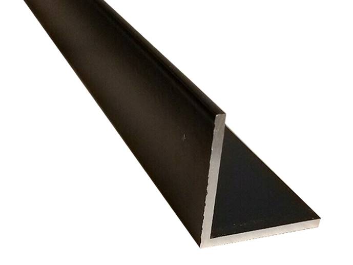 Profil kątownik 15x10x2 czarny 1m